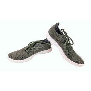 Allbirds Womens Tree Runners Sneakers Shoes Green Size 7 Lightweight Sustainable